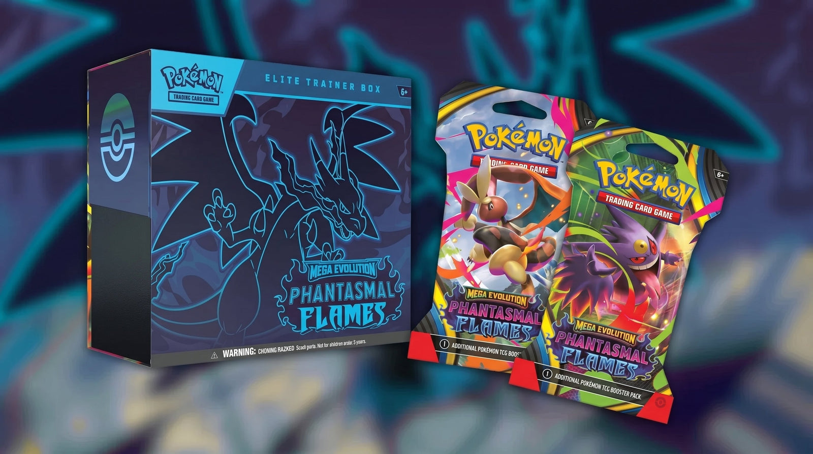 Mega Evolution: Phantasmal Flames Elite Trainer Box